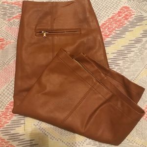 Ann Taylor faux leather skirt